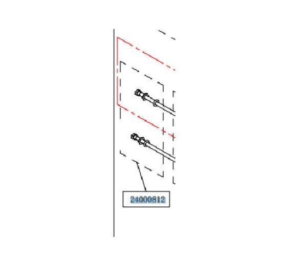 Haswing Cayman B80 motor befogó csavar párban HSW