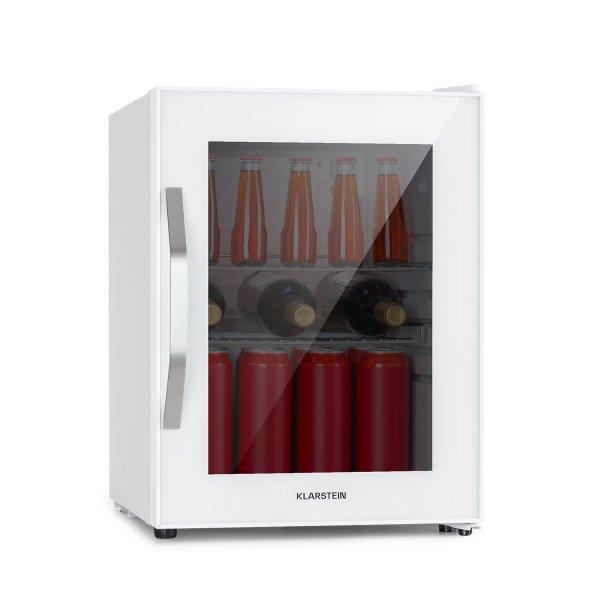 Klarstein Beersafe M Quartz, hűtőszekrény, 33 liter, 2 polc, panoráma
üvegajtó