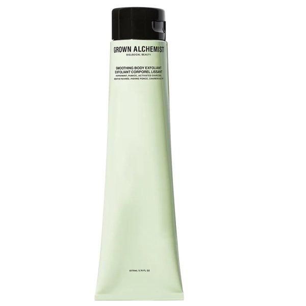 Grown Alchemist Simító testradír Peppermint, Pumice, Activated
Charcoal (Smoothing Body Exfoliant) 170 ml