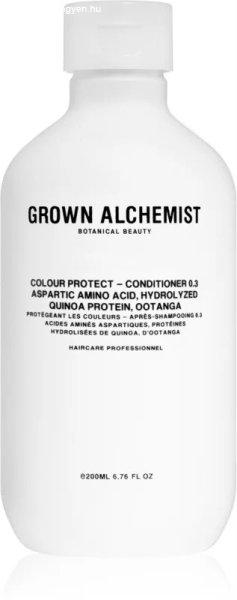 Grown Alchemist Balzsam festett hajra Aspartic Amino Acid, Hydrolyzed Quinoa
Protein, Ootanga (Colour Protect Conditioner) 200 ml