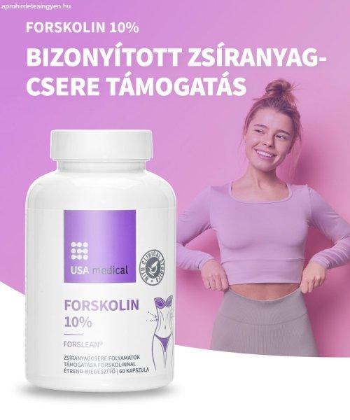 Forskolin 10% kivonat zsíranyagcsere támogatáshoz  60 db