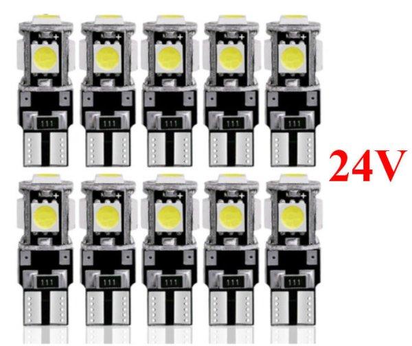 24V SMD-T10-5CANBUS 24V 10db