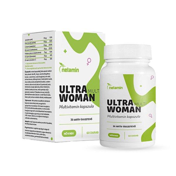 Netamin ultra multi woman multivitamin kapszula 60 db