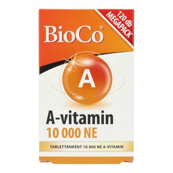 BIOCO A-VITAMIN 10000MG MEGAPACK TABL.