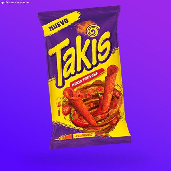 Takis Ninja Teriyaki csipős chips 90g