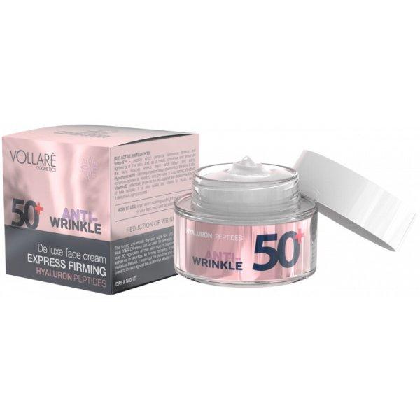 Vollaré age creator 50+ hyaluronsavas és növényi peptides bőrfeszesítő
arckrém 50 ml