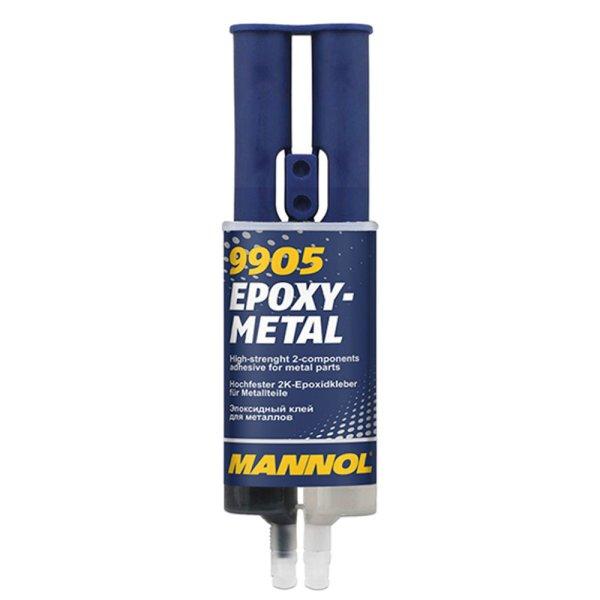 Kétkomponensű epoxy fémragasztó Mannol 9905