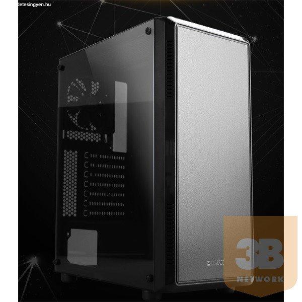 ZALMAN Ház Midi ATX S4 Tápegység nélkül, Fekete