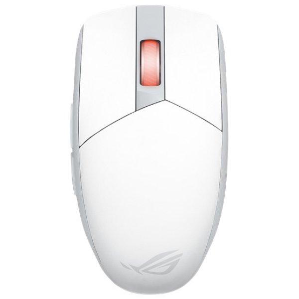Mouse ASUS ROG Strix Impact III - vezeték nélküli gaming egér - Fehér
