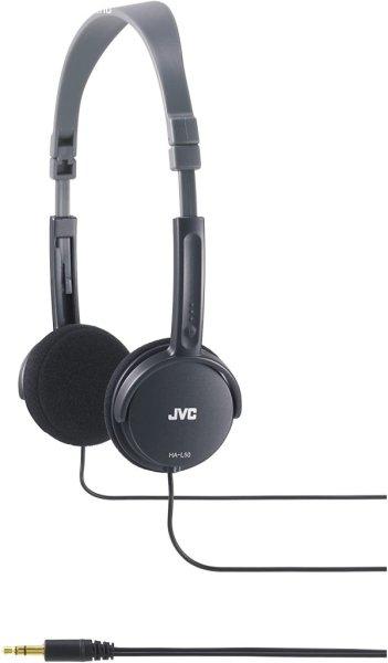 JVC HA-L50-B Fülre illeszkedő, összecsukható hagyományos fejhallgató
fekete színben