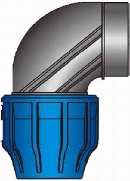 KPE könyök BM 32mm x 1"