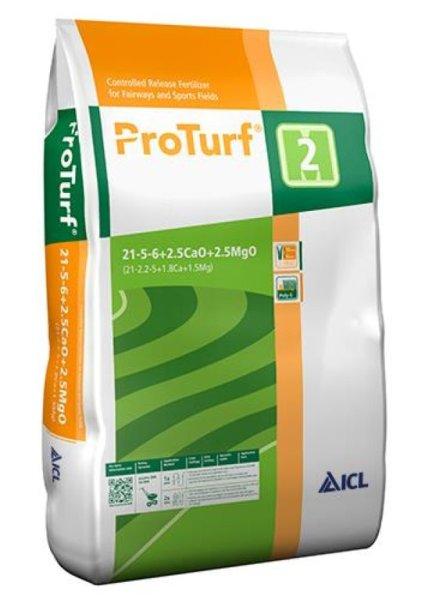 ProTurf 21+05+06+2,6MgO+2,6CaO/2 hónapos/25kg/30g-m2/830m2, sportpálya,
golfpálya