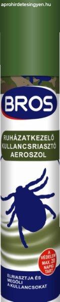 Bros Kullancsriasztó aeroszol ruhára 90ml