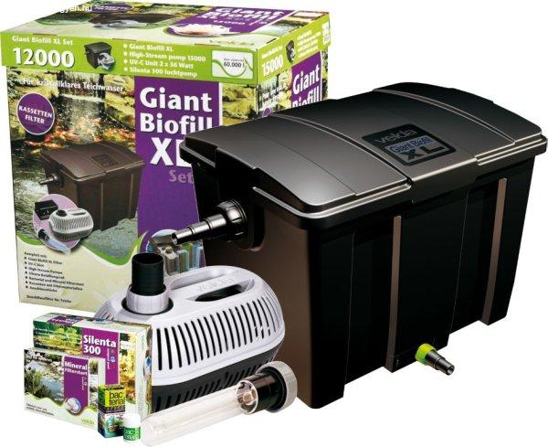 Giant Biofill XL szett 40000, 40 m3 vízhez (36 W UV-C, 12000 l/H High-Stream)