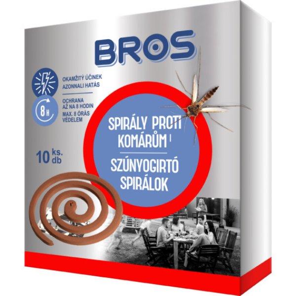 Bros Szúnyogirtó spirál 10 db/csomag