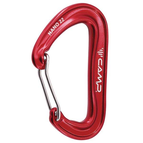 CAMP karabiner Nano 22, piros