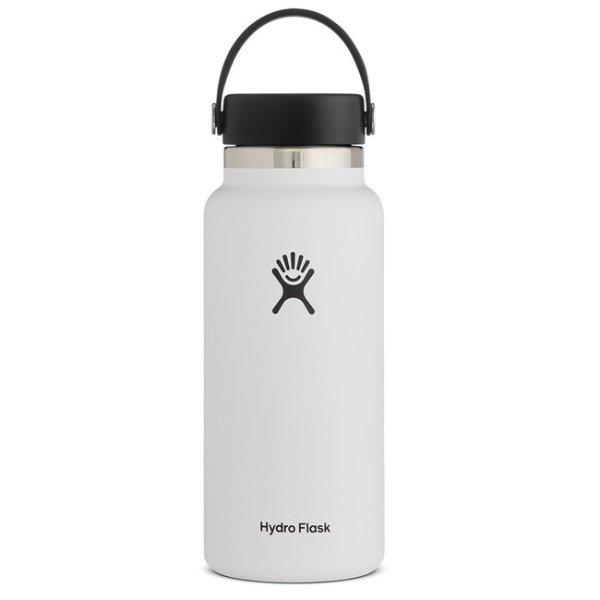 Hydro Flask Termosz 32 OZ Wide Mouth 2.0 Flex Cap 946ml, fehér