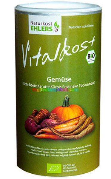 Gyökérzöldségek, amaránt, quinoa, cékla, tök, sárgarépa őrlemény 375
g - Ehlers Vitalkost