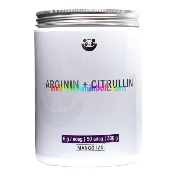 Arginin + Citrullin 5050 - 300 g - Panda Nutrition