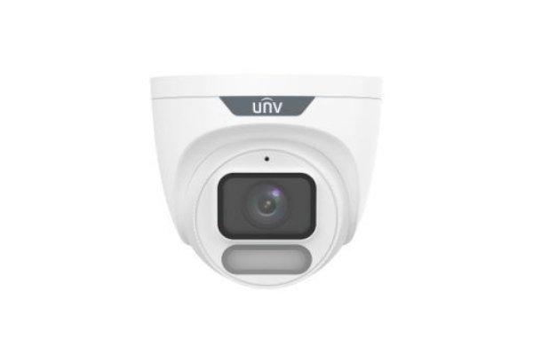 Uniview Easystar Colorhunter 4MP OwlView Wise-ISP turret dómkamera, 2.8mm fix
objektívvel, mikrofonnal