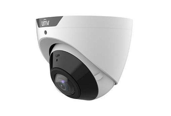 Uniview Prime-I 5MP 180°-os széles látószögű dómkamera, 1.68mm fix
objektívvel, mikrofonnal