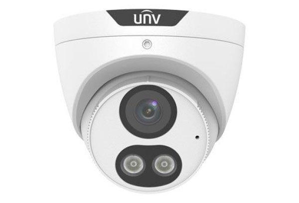 Uniview Prime-III 5MP ColorHunter turret dómkamera, 4mm objektívvel,
mikrofonnal