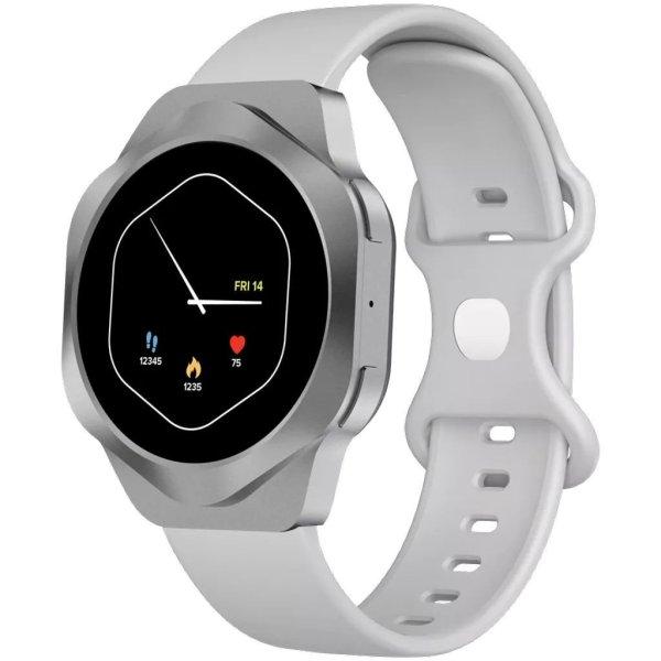 Canyon SW-88 Hexagon Smart Watch Silver