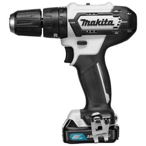 Makita 12V max CXT Li-ion 30Nm ütvefúró-csavarbehajtó 1x2,0 Ah FEHÉR