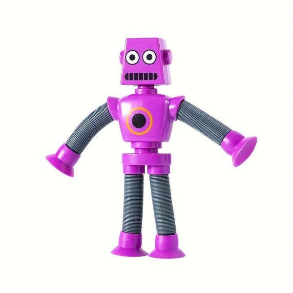 Nyúlánk tapadókorongos Robot - Lila