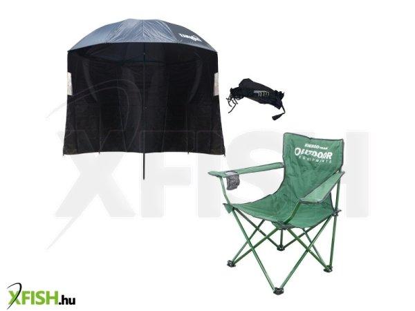 Outdoor Holiday Szék Ablakos Sátrasernyővel