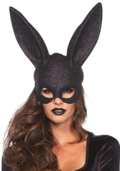 Leg Avenue Glitter Masquerade Rabbit Mask