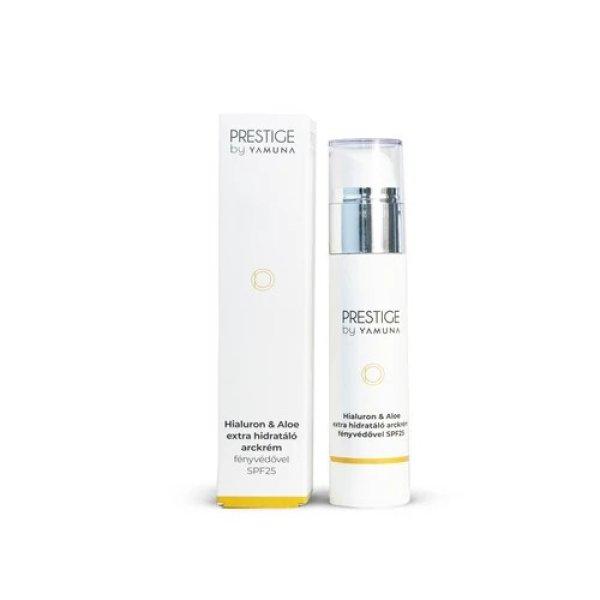 Prestige Hialuron és Aloe extra hidratáló arckrém fényvédővel SPF25 50 ml