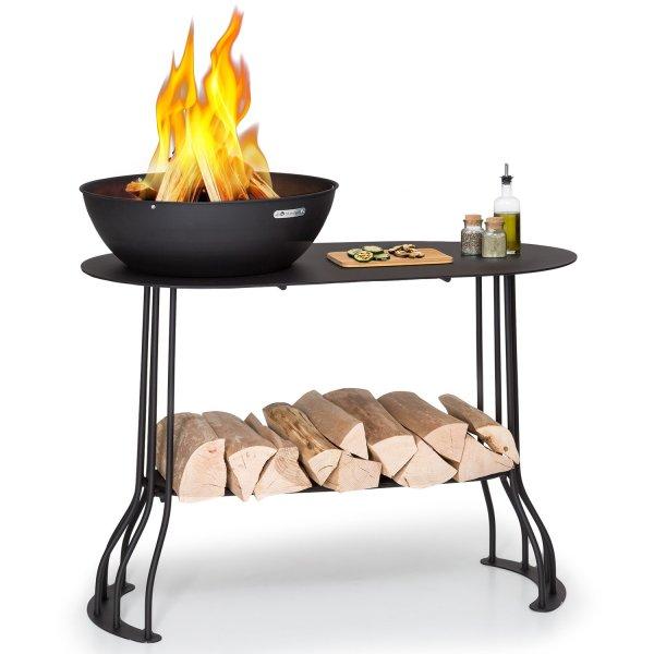 Blumfeldt Nantai, grillállomás, tűzrakóhely: Ø 50 cm, grillrács: Ø 48 cm,
asztali kivitel