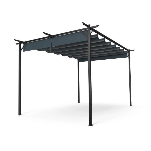 Blumfeldt Pantheon Robust Pergola, 3x4 m időjárásálló porszórt acél