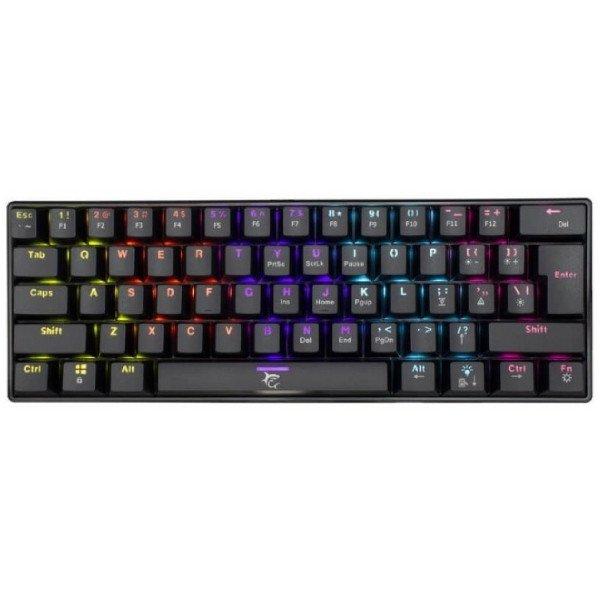 White Shark Mechanical gaming keyboard SHINOBI 2, US, blue switch, black