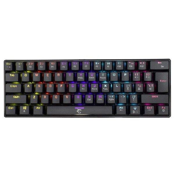 White Shark Mechanical gaming keyboard SHINOBI 2, US, brown switch, black