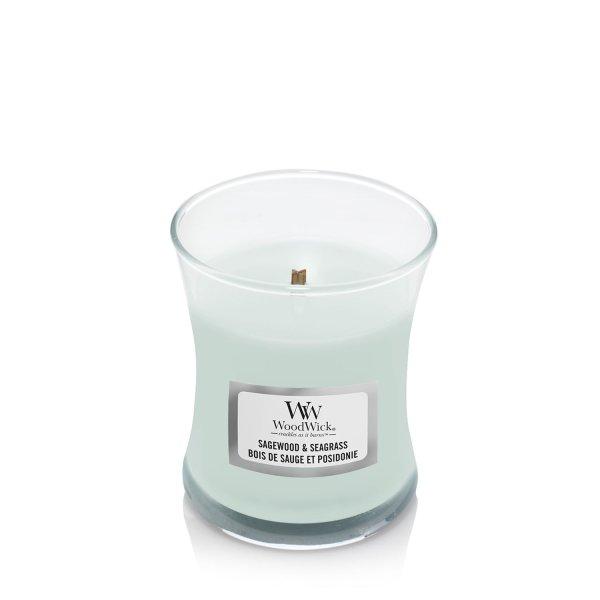 WoodWick Illatgyertya váza Sagewood & Seagrass 85 g