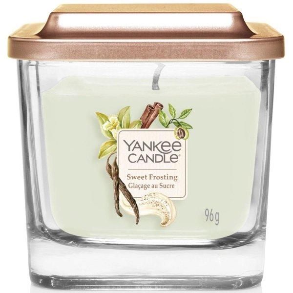 Yankee Candle Illatgyertya kis négyzet alakú Sweet Frosting 96 g