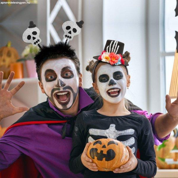 Family Halloween-i hajráf - szem lila