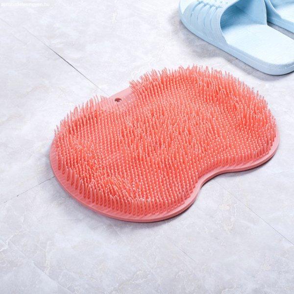 MassageBrush kefe lábmosáshoz és pihentető masszázshoz - Rózsaszín