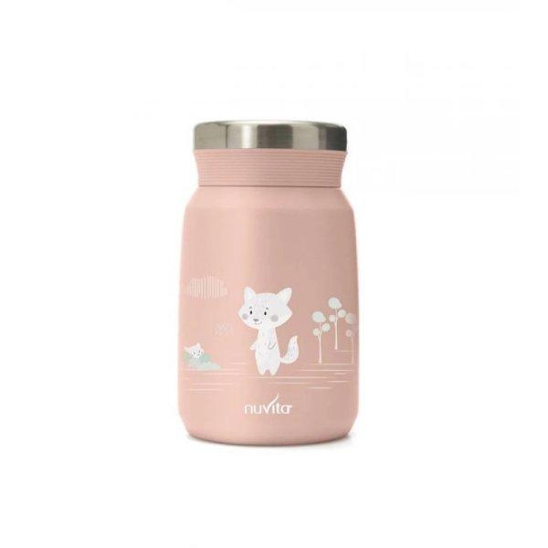 Nuvita ételtároló termosz 500ml - Pink 4472