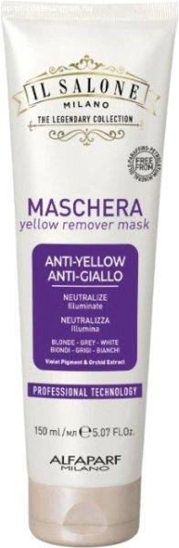 IL SALONE MILANO Maszk sárga tónusok ellen (Yellow Remover Mask) 150
ml