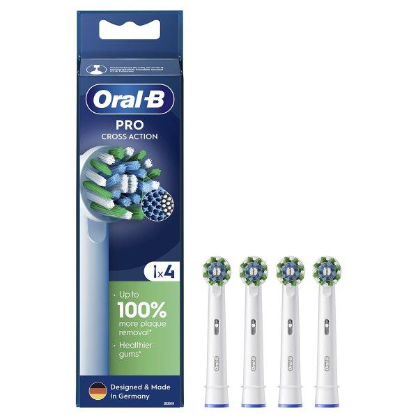 Oral B Cserélhető kefefejek Cross Action EB50 4 db