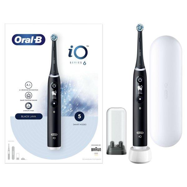 Oral B Elektromos fogkefe Series iO 6 Black Onyx