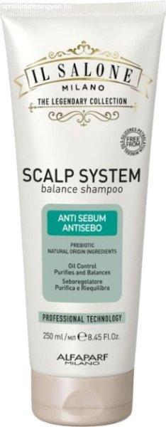 IL SALONE MILANO Sampon zsíros fejbőrre Scalp System (Balance
Shampoo) 250 ml