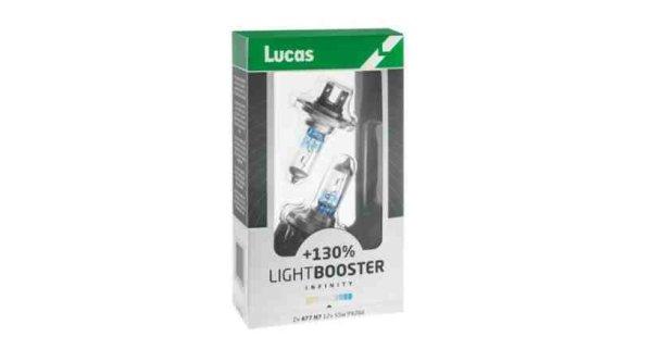 Lucas LightBooster H7 12V 55W PX26d +150% Halogén Izzó (2 darabos készlet)