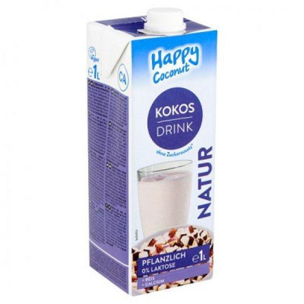 Happy kókusz-rizsital kalciummal uht 1000 ml