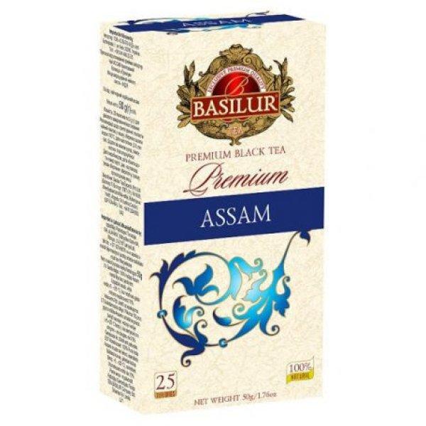 Basilur premium assam fekete tea 25 filter 50 g