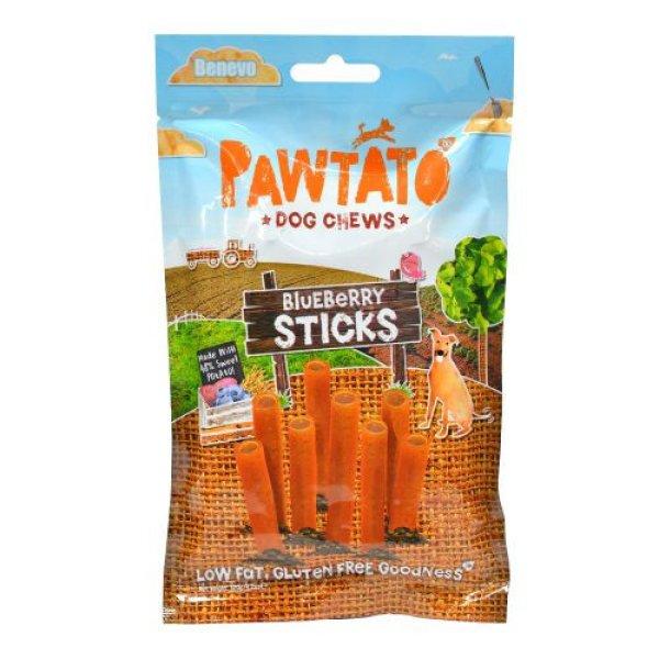 Pawtato Tubes vegán jutalomfalat kék áfonya 120 g