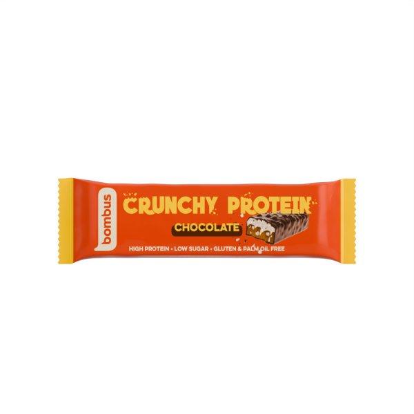 Bombus crunchy proteinszelet tejcsokoládéval és édesítőszerrel 50 g